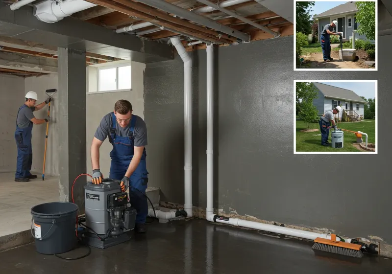 Basement Waterproofing and Flood Prevention process in Cowpens, SC